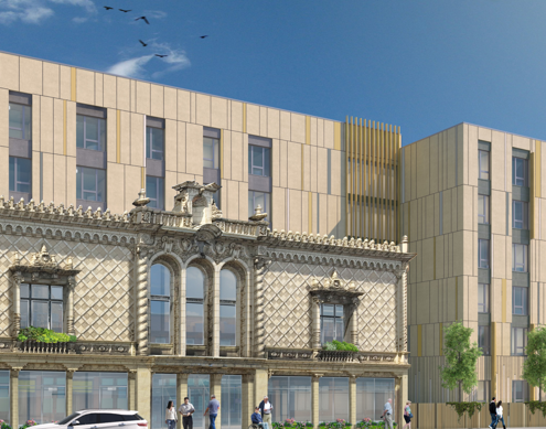 1539 N Pulaski Exterior Rendering